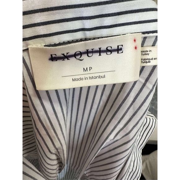 New Anthropologie The Tobie Button-Front Pleated Shirt Dress by Exquise Size Xs - Picture 12 of 12